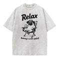 Relax Nothing Is Under Control Pug Dog Graphic T-Shirt For Men And Women Casual Summer Wear Fun Animal Print Top