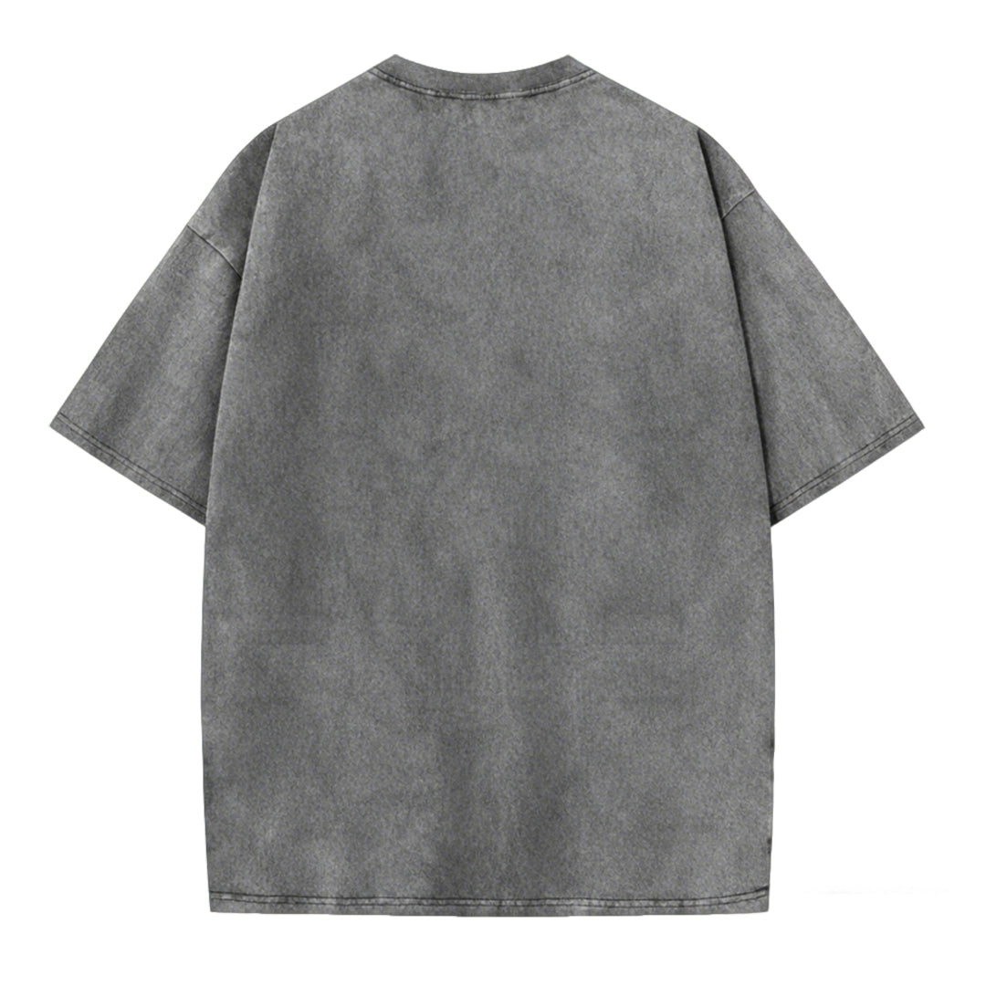 Boiling Frog Funny Graphic Washed T-shirt